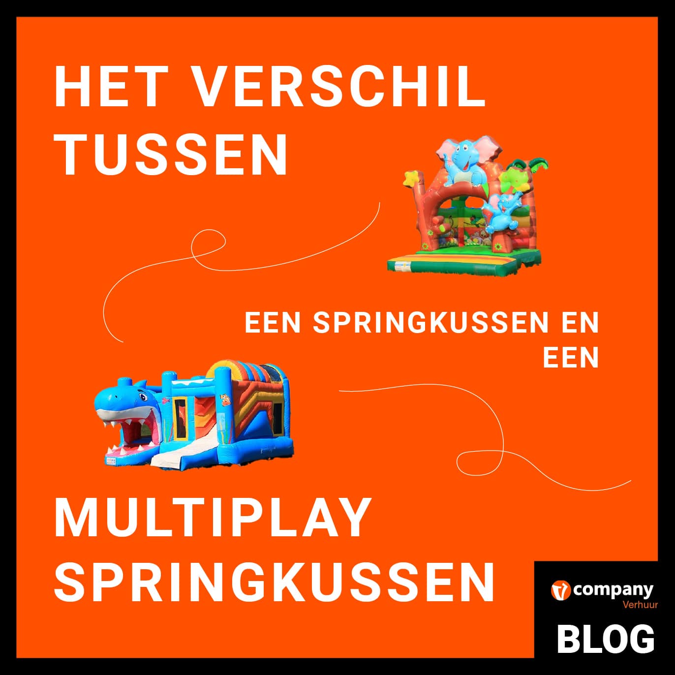 Springkussen/multiplay springkussen - springen of klauteren